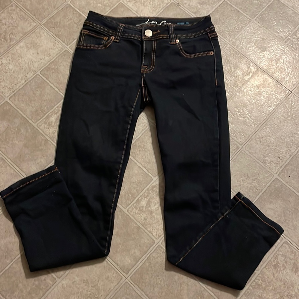 Skinny jeans- regular fit- short length size 2-
